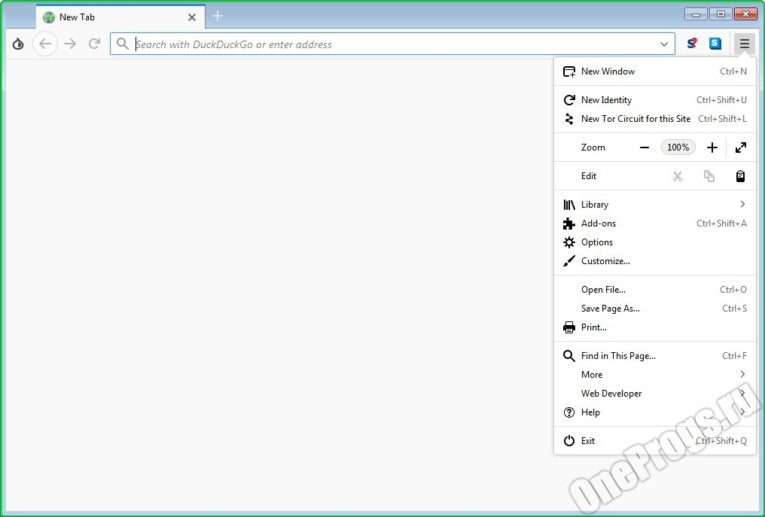 Tor Browser - Скриншот 3